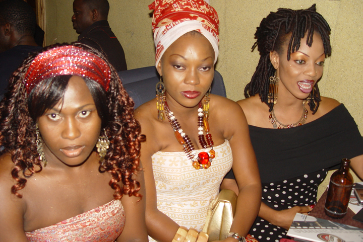 Uche Jombo and friends