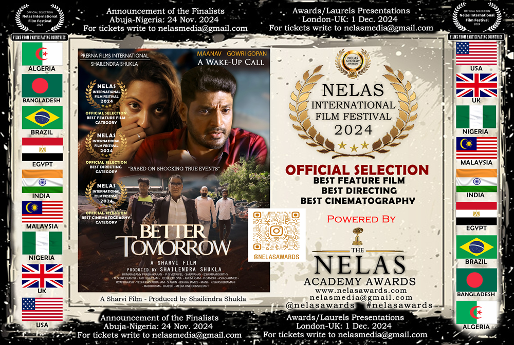 Director Sharvi Wins Best Director at the Nelas International Film Festival London 2024