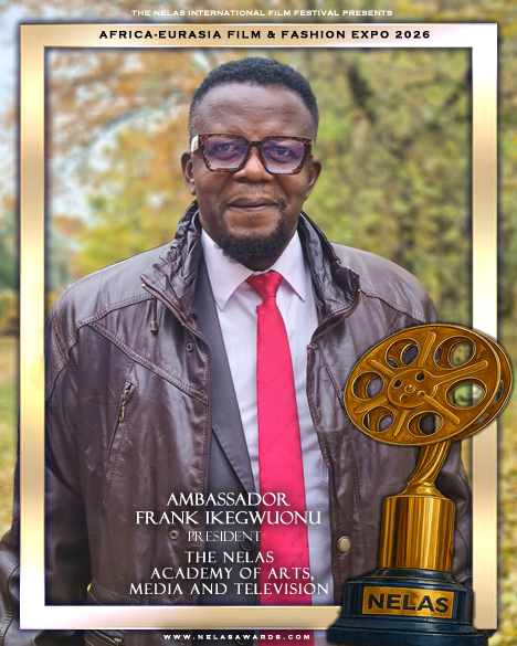 Amb. Frank Ikegwuonu
President 
The Nelas Academy of Arts, Media and Television 